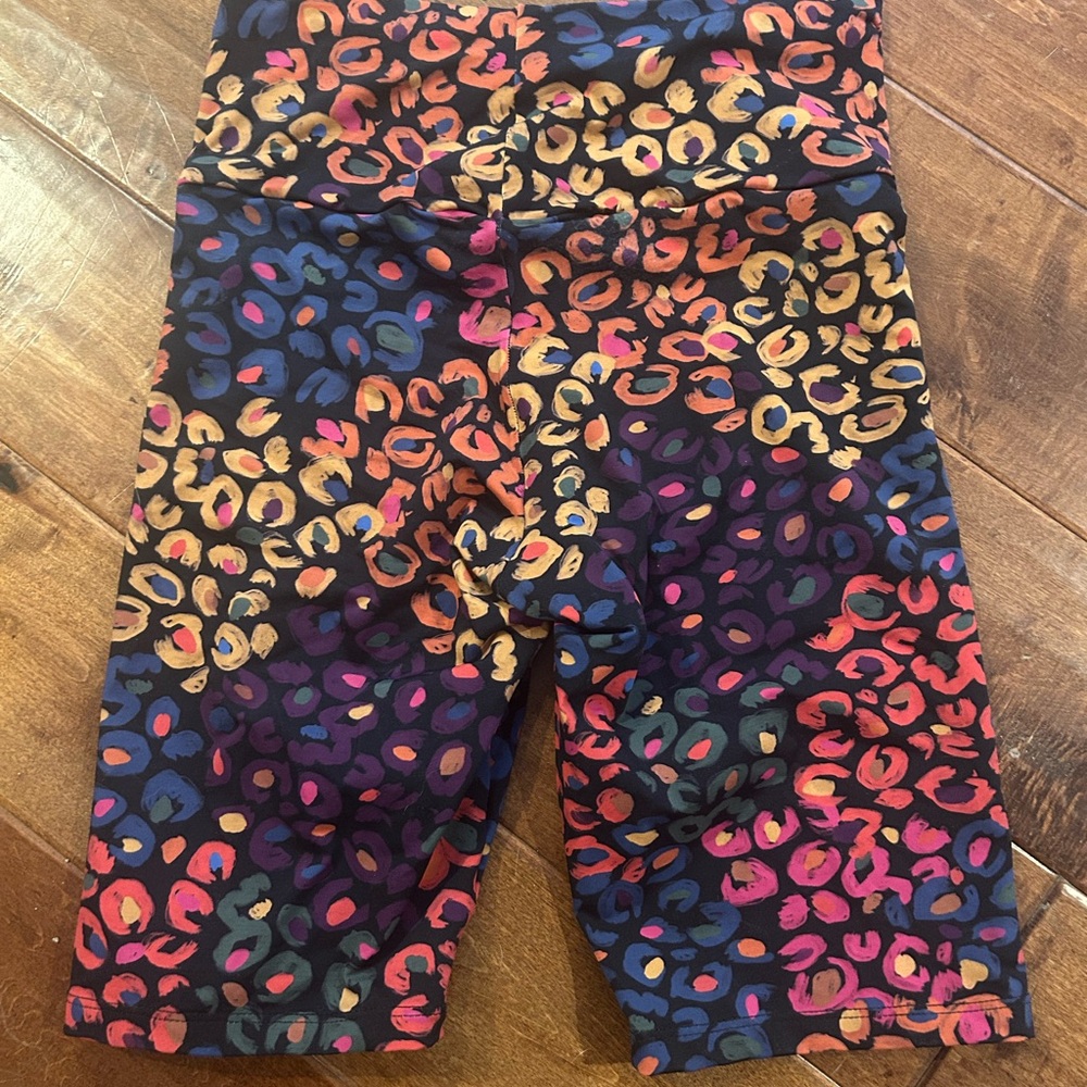 Colorful Leopard Print Leggings